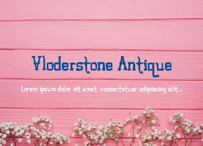 Vloderstone Antique example